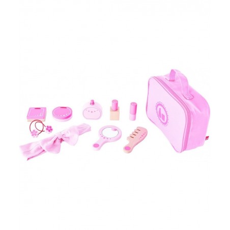 Award Winning Beauty Belongings Kid's Wooden Cosmetics Pretend Play Kit Multi L: 7.5 W: 3.1 H: 6.3 inch $44.10 Kids' Dress-Up...