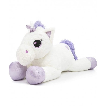 Big Unicorn Stuffed Animal Toys Soft Unicorn Plush Pillow for Girls White 24'' $51.35 Stuffed Animals & Teddy Bears