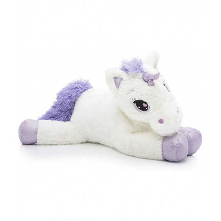 Big Unicorn Stuffed Animal Toys Soft Unicorn Plush Pillow for Girls White 24'' $51.35 Stuffed Animals & Teddy Bears