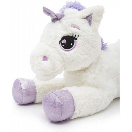 Big Unicorn Stuffed Animal Toys Soft Unicorn Plush Pillow for Girls White 24'' $51.35 Stuffed Animals & Teddy Bears