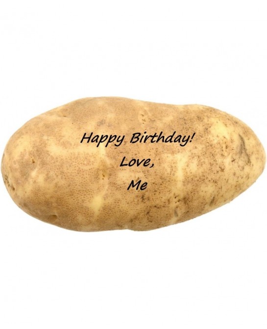 Mail a Message on a Real Potato Funny Gag Novelty Joke $17.12 Gags & Practical Joke Toys