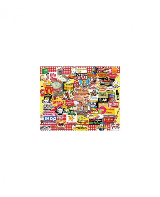 Puzzles I Love Breakfast - 1000 Piece Jigsaw Puzzle $33.24 Jigsaw Puzzles