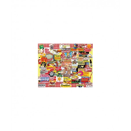 Puzzles I Love Breakfast - 1000 Piece Jigsaw Puzzle $33.24 Jigsaw Puzzles