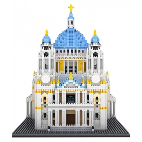 Architecture St. Paul's Cathedral Building Blocks Set Model Kit Toys Gift for Kids and Adults World Famous Landmark 3D Puzzle...