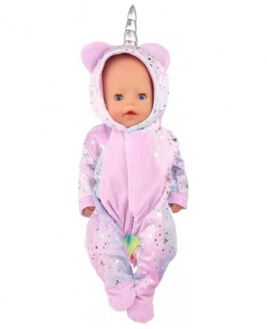 18 Inch Doll Clothes and Accessories Cute Unique Doll Onesie Pajamas Fits for 18 Inch American Doll $23.00 Doll Accessories