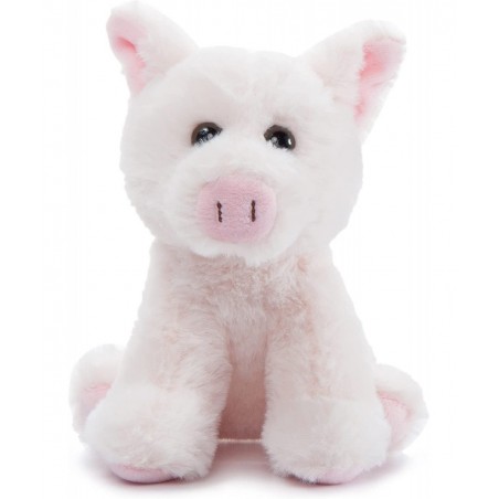 Pig Stuffed Animal Plushie Gifts for Kids Wild Onez Babiez Farm Animals Pig Plush Toy 6 inches $17.29 Stuffed Animals & Teddy...