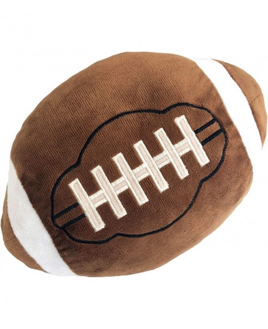 Football Plush Pillow Fluffy Durable Football Pillows Stuffed Football Throw Pillow Soft Sports Ball Interactive Football Cre...