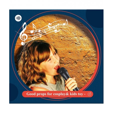 4 Pcs Microphone Prop Play Plastic Mics Toy Microphone Fake Microphone Kids Microphone Simulate Speech Practice Microphone fo...