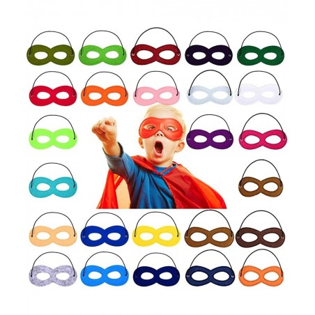 Superhero Masks for Kids Party Cosplay Dress Up Superhero Eye Masks for Halloween Christmas Birthday 25Pcs $25.73 Kids' Dress...