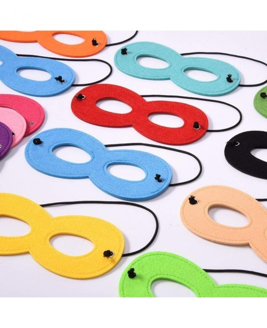 Superhero Masks for Kids Party Cosplay Dress Up Superhero Eye Masks for Halloween Christmas Birthday 25Pcs $25.73 Kids' Dress...