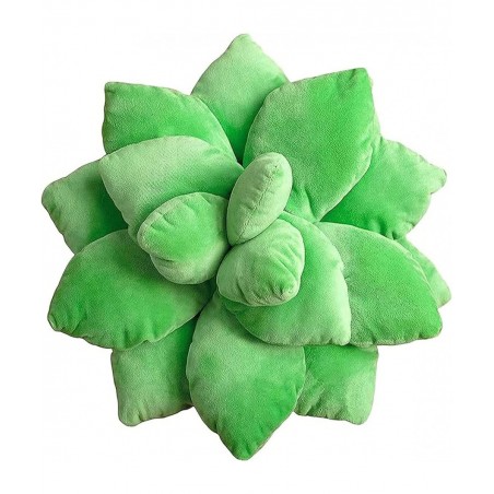 17.7in Succulent Pillow Cute Stuffed Plant Plush Pillows 3D Succulents Cactus Pillow Novelty Plush Cushion for Garden Bedroom...