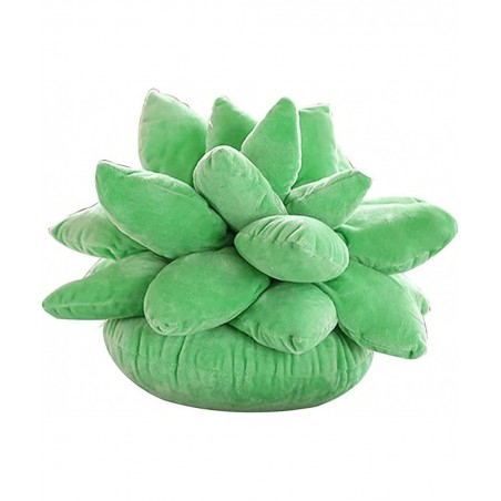 17.7in Succulent Pillow Cute Stuffed Plant Plush Pillows 3D Succulents Cactus Pillow Novelty Plush Cushion for Garden Bedroom...