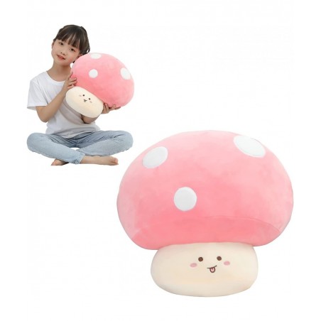 12.6" Mushroom Stuffed Animal Cute Big Mushroom Squishy Soft Hug Pillow Animals Plush Toy Doll for Kids Birthday Valentine $5...