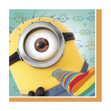 Despicable Me Beverage Napkins 16ct $15.54 Kids' Party Tableware