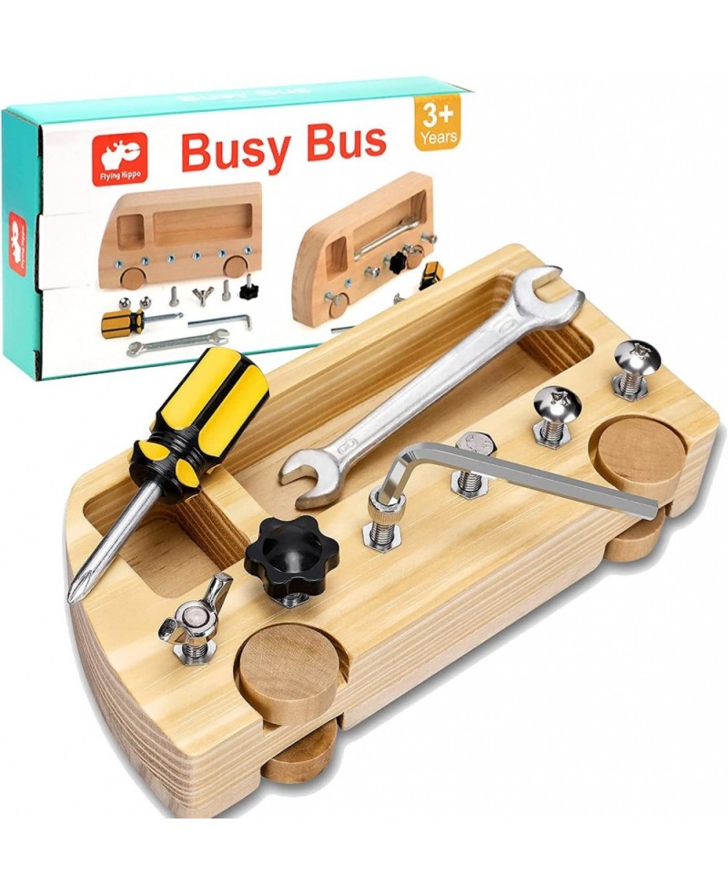Montessori Screwdriver Board Set Montessori Toys for 3+ Year Old Basic Skills Sensory Learning Sensory Bin Toys Preschool Mat...