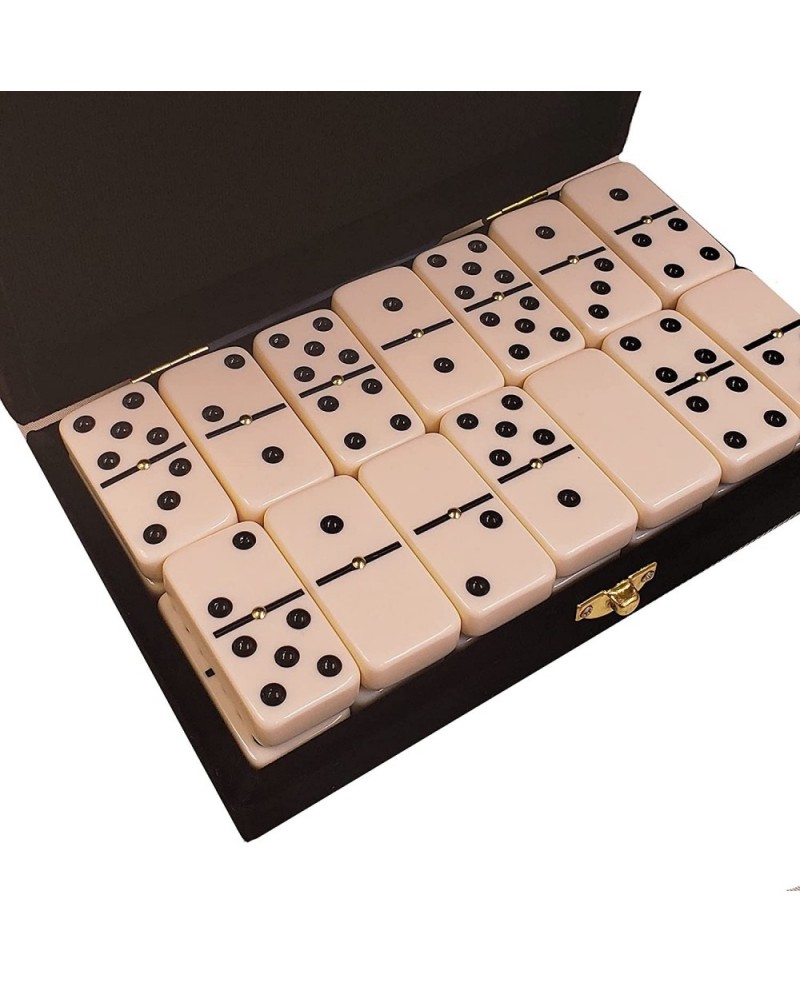 Domino Double 6 Creamy Blush Tiles Jumbo Tournament Size w/Spinners $68.34 Domino & Tile Games