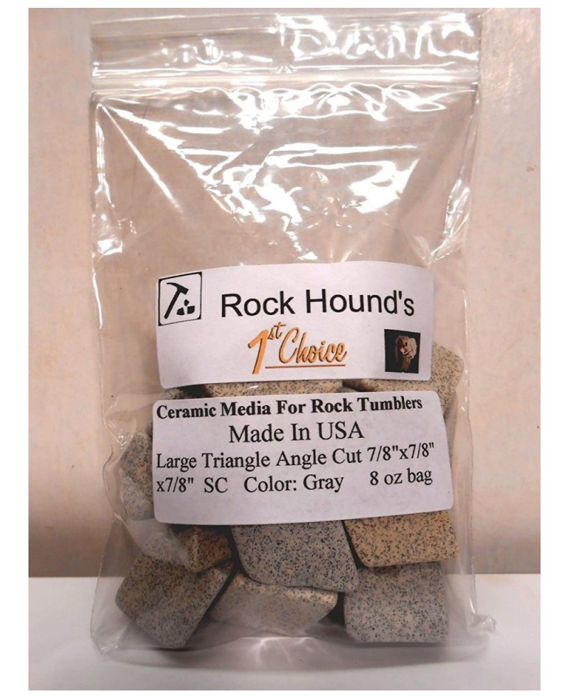 Rock Hound's 1st Choice Rock Tumbler SC Polishing Ceramic Media Big 1/2 Lb Bag $26.54 Kids' Rock Tumblers