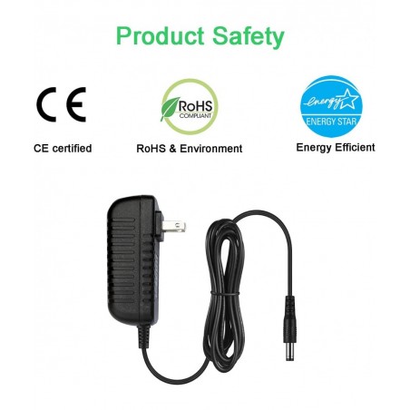 9V Power Supply Adaptor Compatible with/Replacement for Rp Minis Wacky Waving Inflatable Tube Guy Toy - US Plug $39.38 Childr...