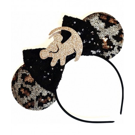 Leopard Minnie Ears Animal Kingdom Ears Lion King Minnie $21.87 Kids' Dress-Up Accessories