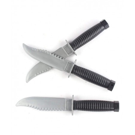 3pcs Plastic Knife Toy Train Swords Halloween Costume Party Props Simulation Plastic Sword Toy for Training Gifts New Year Gi...