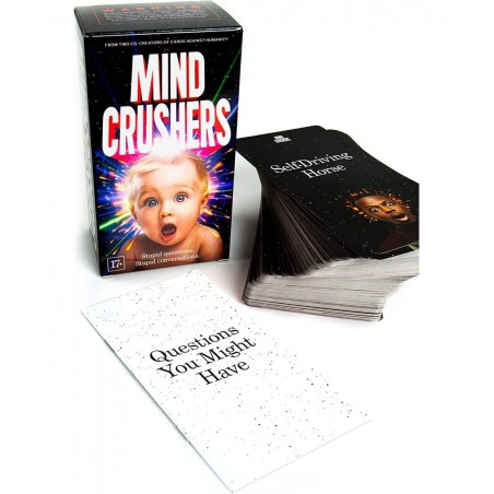 MINDCRUSHERS. Stoner Approved Conversation Starters. 200 Thought-provoking Funny and Occasionally Weird Conversations in a Bo...