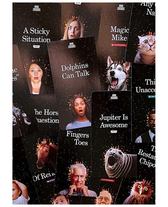 MINDCRUSHERS. Stoner Approved Conversation Starters. 200 Thought-provoking Funny and Occasionally Weird Conversations in a Bo...