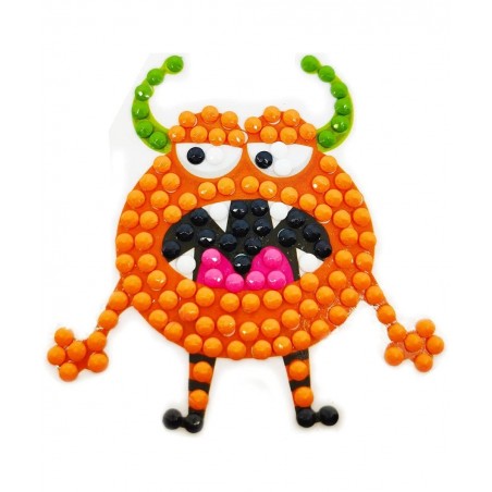 12Pcs Halloween Diamond Painting Stickers DIY Creative Diamond Art Sticker Miniature Gem Crafts Inlay for Beginners Paint-by-...