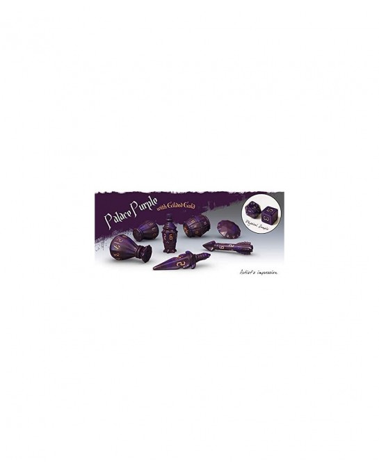 Dice: Rogue: 7-Dice Set: Palace Purple $68.61 Game Accessories