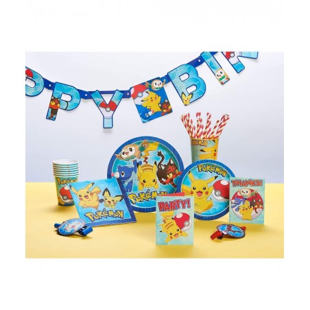 Pokemon Party Supplies 9 oz Paper Cups (32-Count) $16.69 Kids' Party Tableware