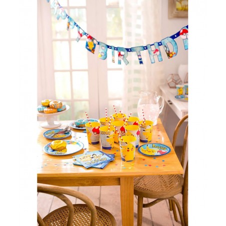 Pokemon Party Supplies 9 oz Paper Cups (32-Count) $16.69 Kids' Party Tableware