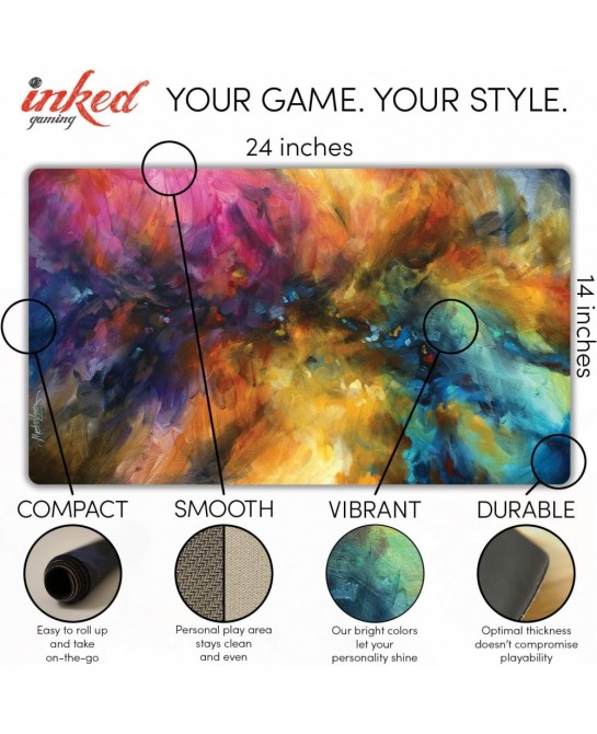 Dreamscape Playmat Inked Gaming TCG Game Mat for Cards $60.15 Puzzle Play Mats