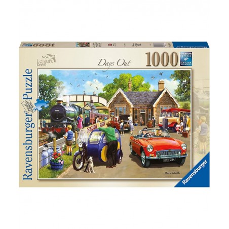 Leisure No.6-Days Out 1000 Piece Jigsaw Puzzle for Adults & Kids Age 12 Years Up $45.98 Jigsaw Puzzles