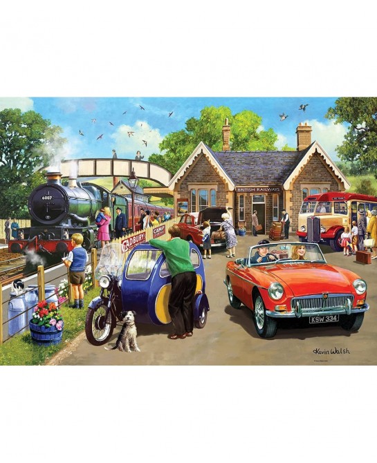 Leisure No.6-Days Out 1000 Piece Jigsaw Puzzle for Adults & Kids Age 12 Years Up $45.98 Jigsaw Puzzles