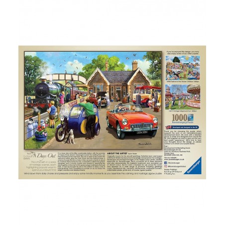 Leisure No.6-Days Out 1000 Piece Jigsaw Puzzle for Adults & Kids Age 12 Years Up $45.98 Jigsaw Puzzles