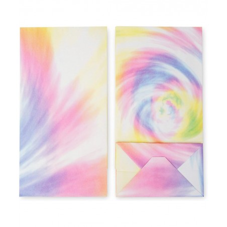 Tie Dye Gift Bags -Set of 24- Muted Tie Dye Goodie Bags and Stickers – Birthday Treat Bags Party Favor Bags for Kids Tie Dye ...