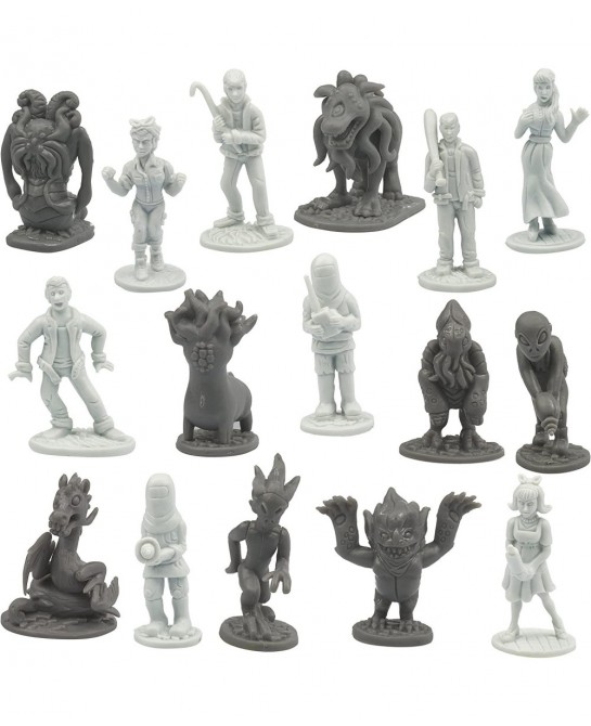 Humans Vs Aliens Space Monster Action Figure Toy Playset - Giant 90 pc Set w 16 Unique Futuristic Sculpts - Great for Party F...