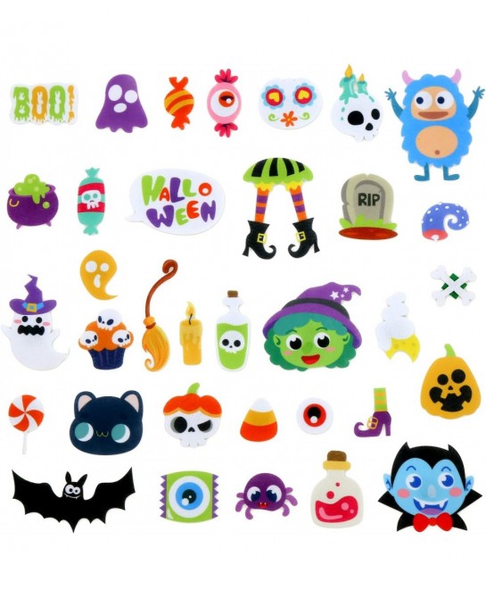 DIY Halloween Felt Pumpkin Hanging Ornament Decoration Kids Felt Pumpkin Crafts Kits for Halloween Craft Making and Decoratio...