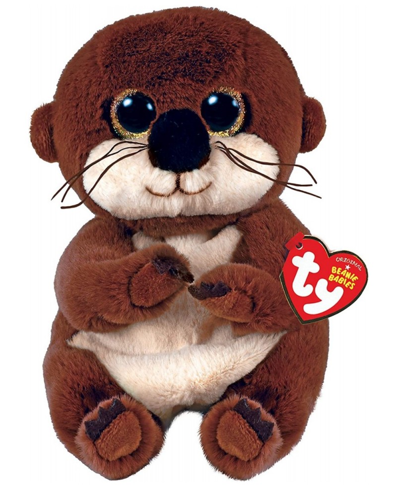 Beanie Bellie Mitch a Brown Otter - 6 $23.83 Stuffed Animals & Teddy Bears