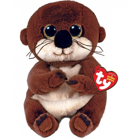 Beanie Bellie Mitch a Brown Otter - 6 $23.83 Stuffed Animals & Teddy Bears