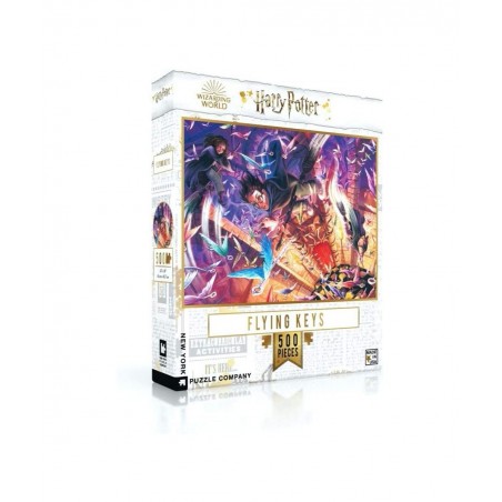 Harry Potter Flying Keys 500-500 Piece Jigsaw Puzzle $46.06 Jigsaw Puzzles
