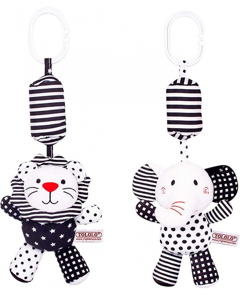 Black and White Car Seat & Stroller Toys for 3 6 12 Months $25.37 Baby Car Toys & Stroller Toys