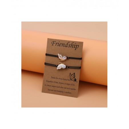 Matching Butterfly Bracelets for Women Girls BFF Bracelets for 2 Best Friend Bracelets Long Distance Friendship Bracelets Bes...