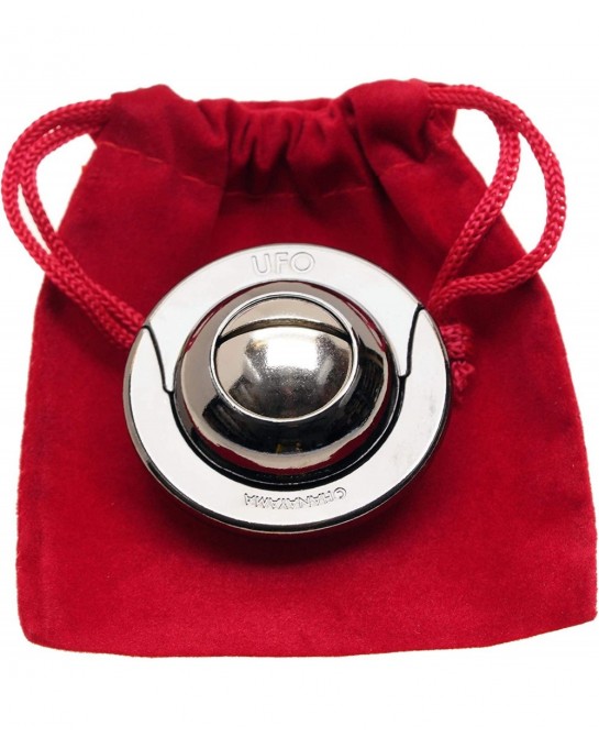 UFO Hanayama Brain Teaser Puzzle New 2019 Release Level 4 Difficulty Rating RED Velveteen Drawstring Pouch Bundled $33.10 Bra...