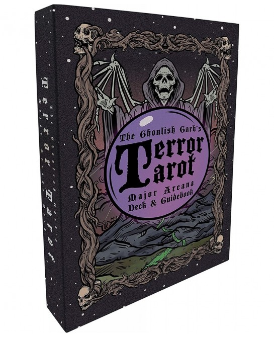 Terror Tarot - 22 Card Major Arcana Tarot Card Deck and Guidebook $58.63 Fortune Telling Toys