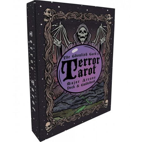 Terror Tarot - 22 Card Major Arcana Tarot Card Deck and Guidebook $58.63 Fortune Telling Toys