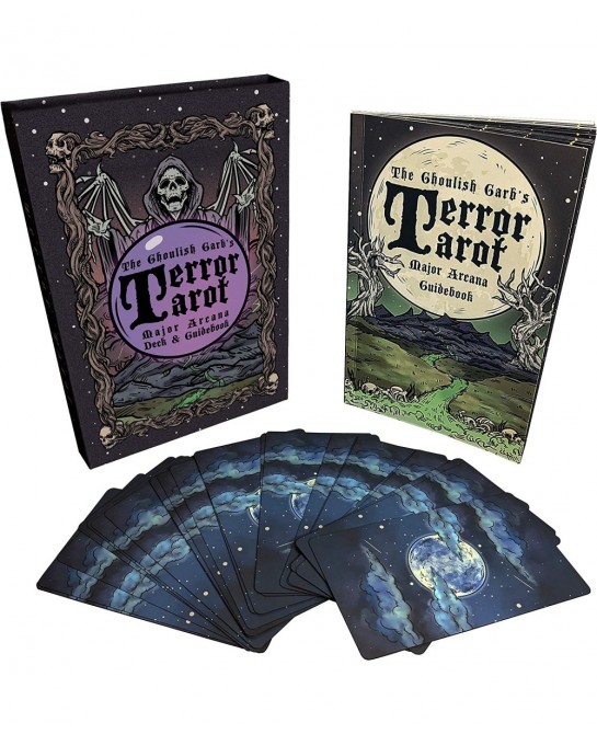 Terror Tarot - 22 Card Major Arcana Tarot Card Deck and Guidebook $58.63 Fortune Telling Toys