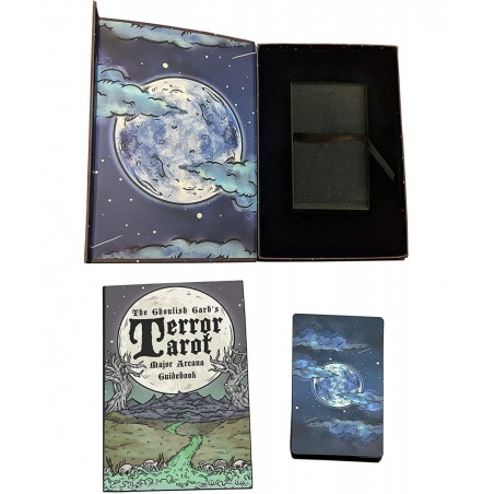 Terror Tarot - 22 Card Major Arcana Tarot Card Deck and Guidebook $58.63 Fortune Telling Toys
