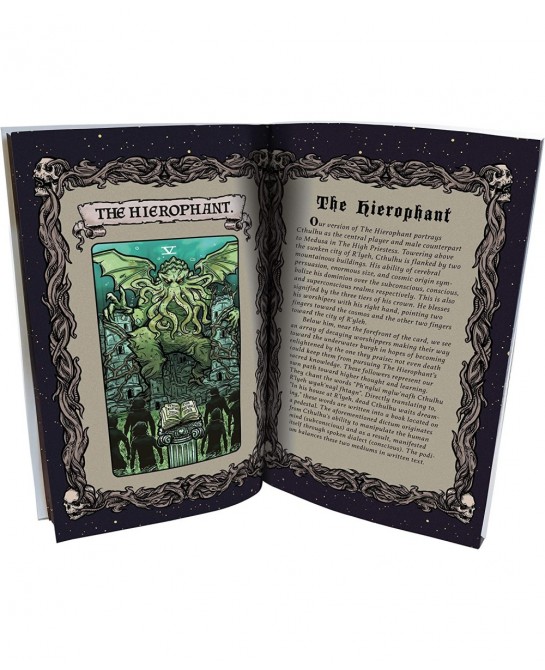 Terror Tarot - 22 Card Major Arcana Tarot Card Deck and Guidebook $58.63 Fortune Telling Toys