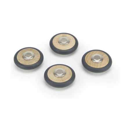 4 Pack Magnetic Wooden Wheels $30.42 Magnet Toys