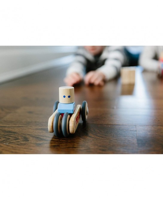 4 Pack Magnetic Wooden Wheels $30.42 Magnet Toys